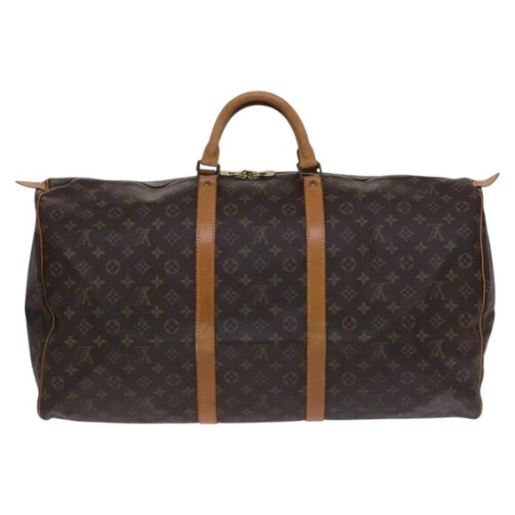 LOUIS VUITTON Monogram Keepall 60 Boston Bag M41422 LV Auth ep8074 - Picture 1 of 16